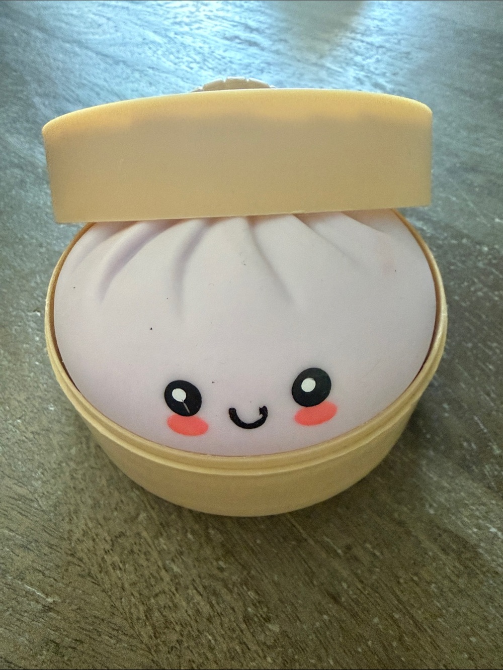 Cute Purple Dumpling Squishy Toy - Kids Accessory